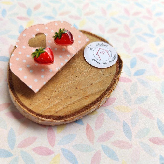 clip enfant sans trous fraise