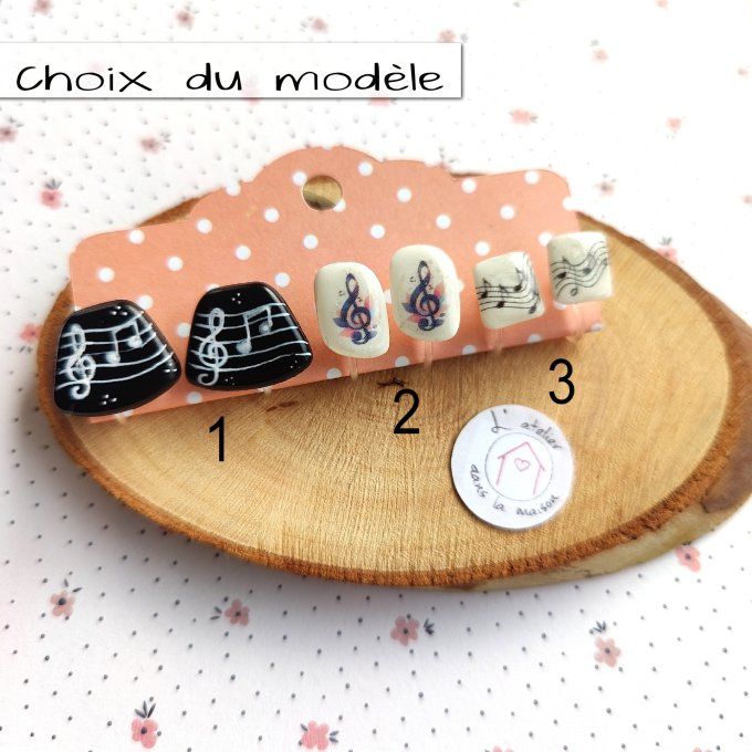 Clips musique, boucles d'oreilles avec ou sans perçage  