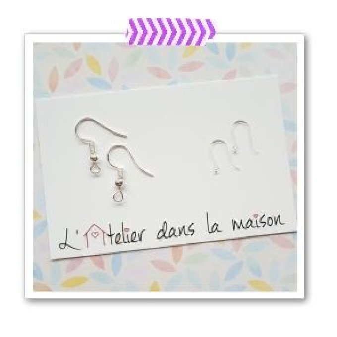 boucles crochet silicone ou métal