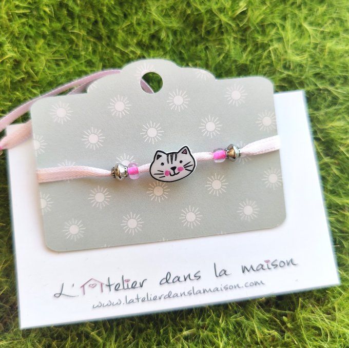 bracelet chat enfant