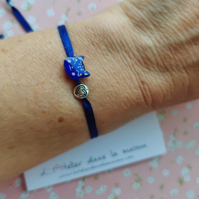 Bracelet mini chat