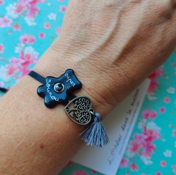 Bracelet ourson super nounou