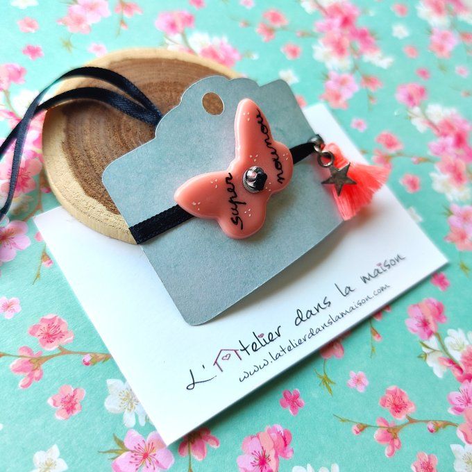 Bracelet papillon super nounou