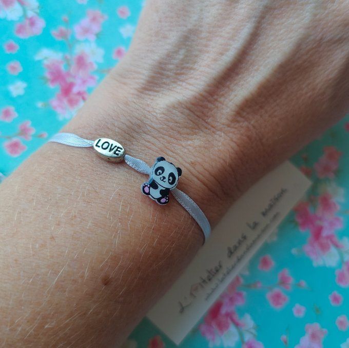 Bracelet panda love
