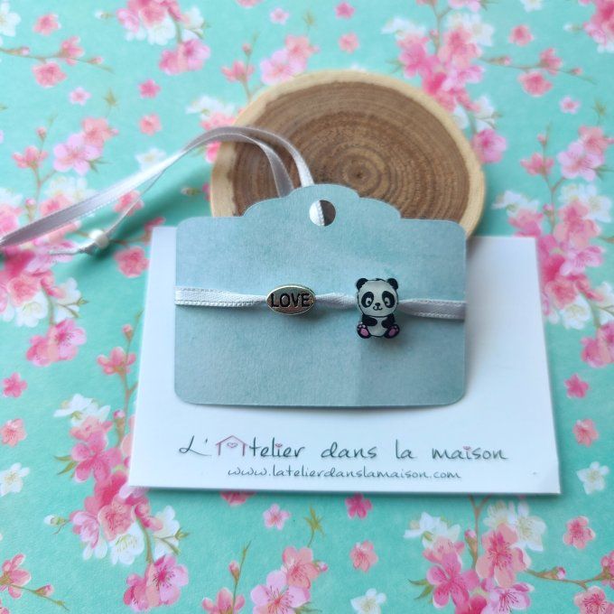 Bracelet panda love
