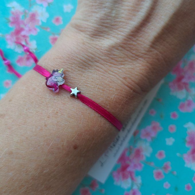 Bracelet enfant licorne
