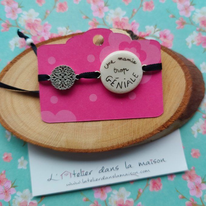 Bracelet rond pour les mamies géniales 