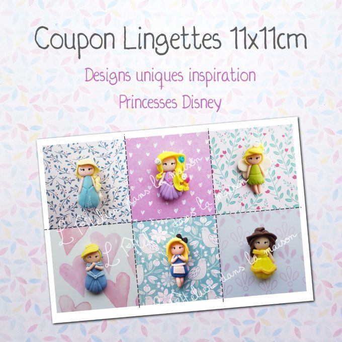 coupon lingettes princesse diy