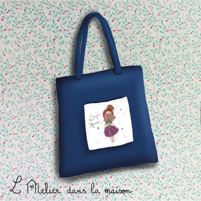 Coupon carrés illustrations mamie personnalisables