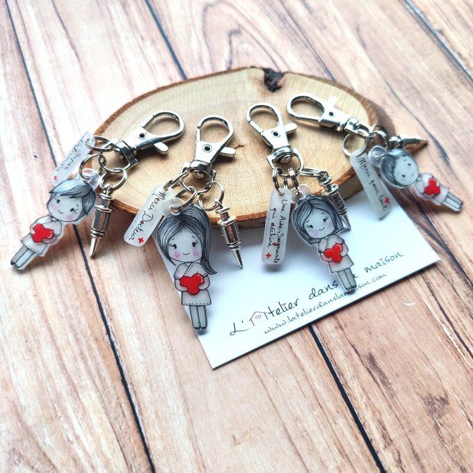 cadeau infirmière personnalisable