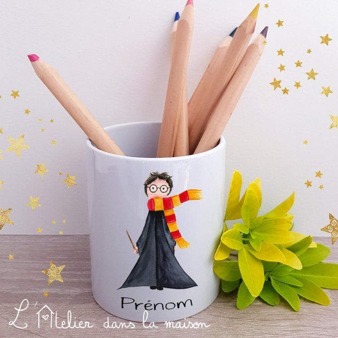 Pot à crayons inspiration Harry Potter 