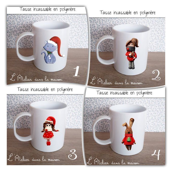 mug incassables de noël enfants choix