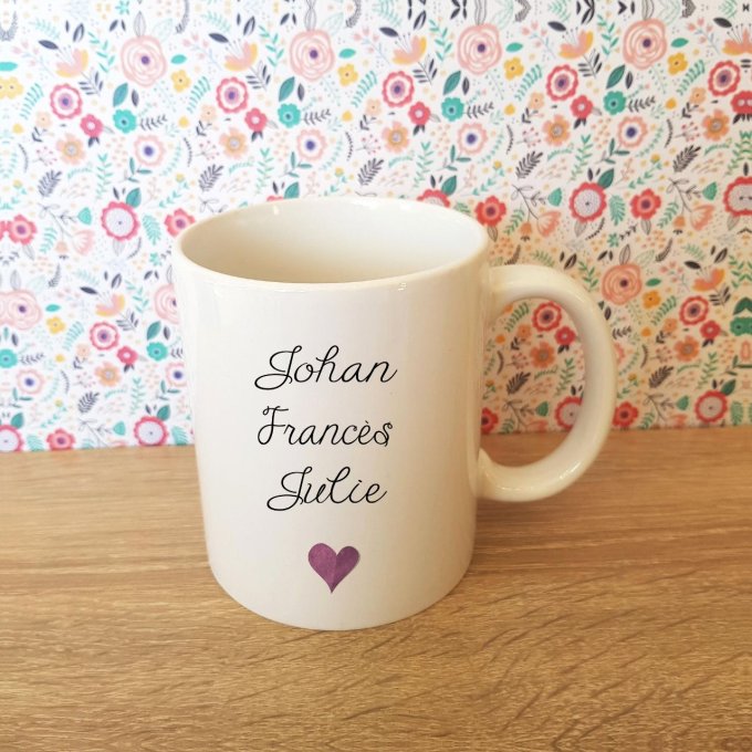 Tasse céramique Maman d'amour