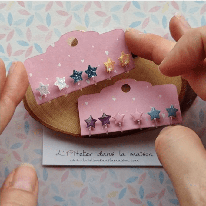 les boucles étoiles clips pour enfants en vidéo