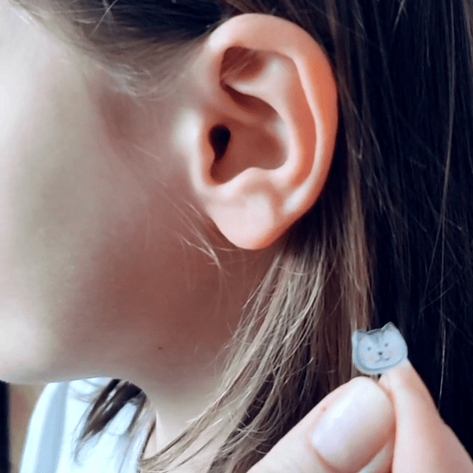 clip enfant pour oreilles non percées