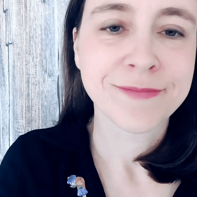 boucles sans perçage pendantes fleurs blanches