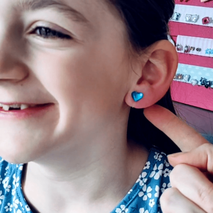 clip enfant coeur sans perçage